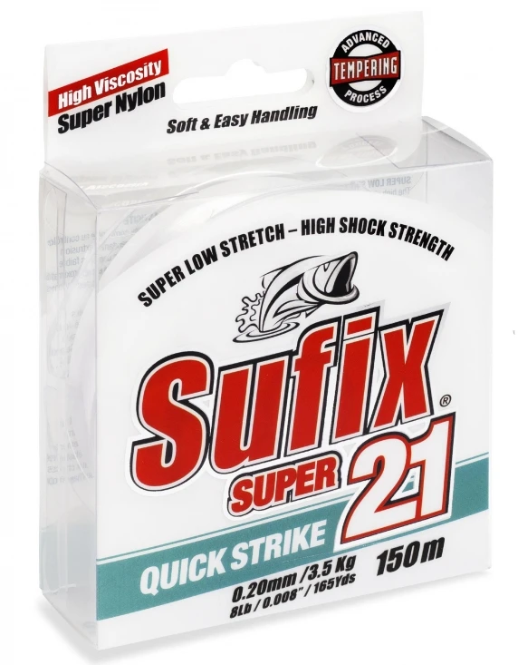 Sufix Super 21 Quick Strike Clear 3 Sufix Super 21 Quick Strike Clear