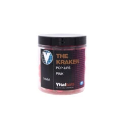 Vital Baits Pop-ups The Kraken Pink 80g -Geschäft Für Angelbedarf 04 0023r 2