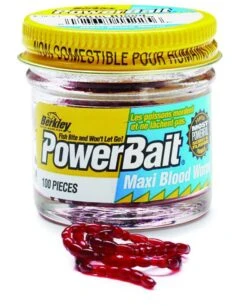 Power Bait Bloodworms Maxi Blood Red