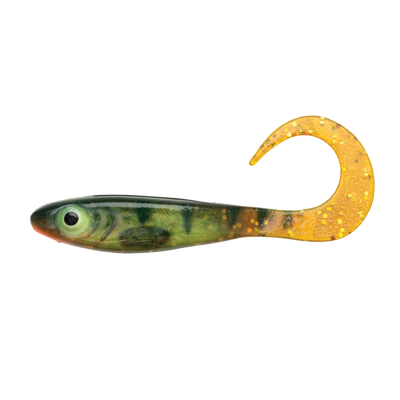 SvartZonker McPerch Curly Realistic Colors 8cm (8-pack) 3 SvartZonker McPerch Curly Realistic Colors 8cm (8-pack)