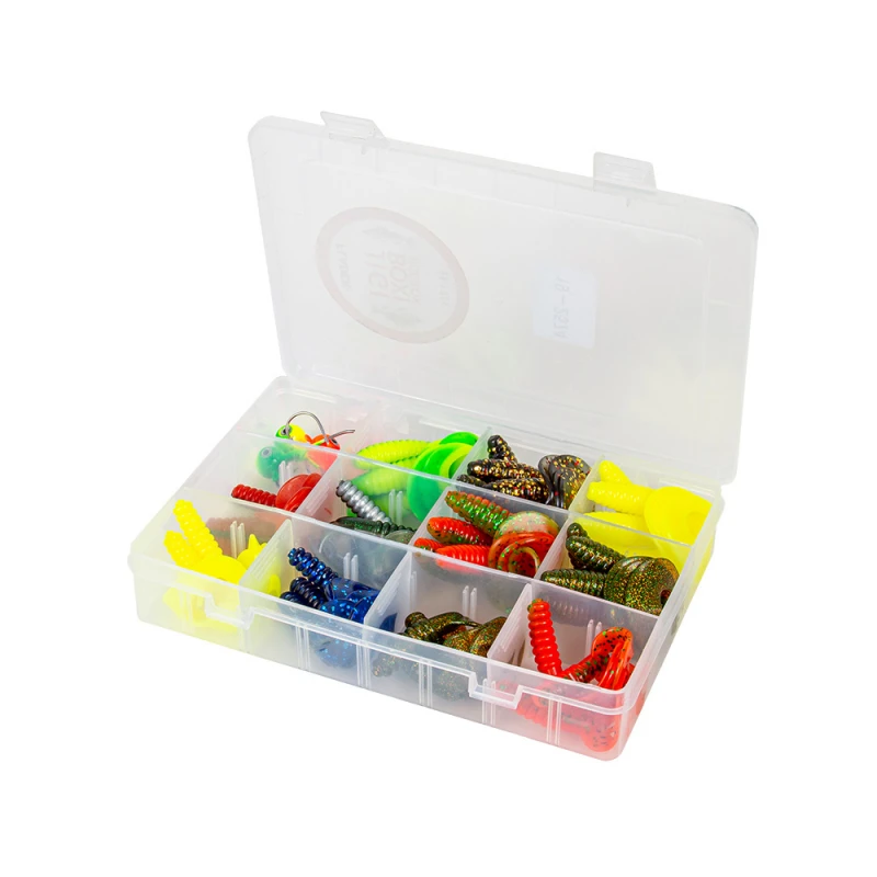 Fladen Curlytail Gummifische 75-85mm, 44pcs 3 Fladen Curlytail Gummifische 75-85mm, 44pcs