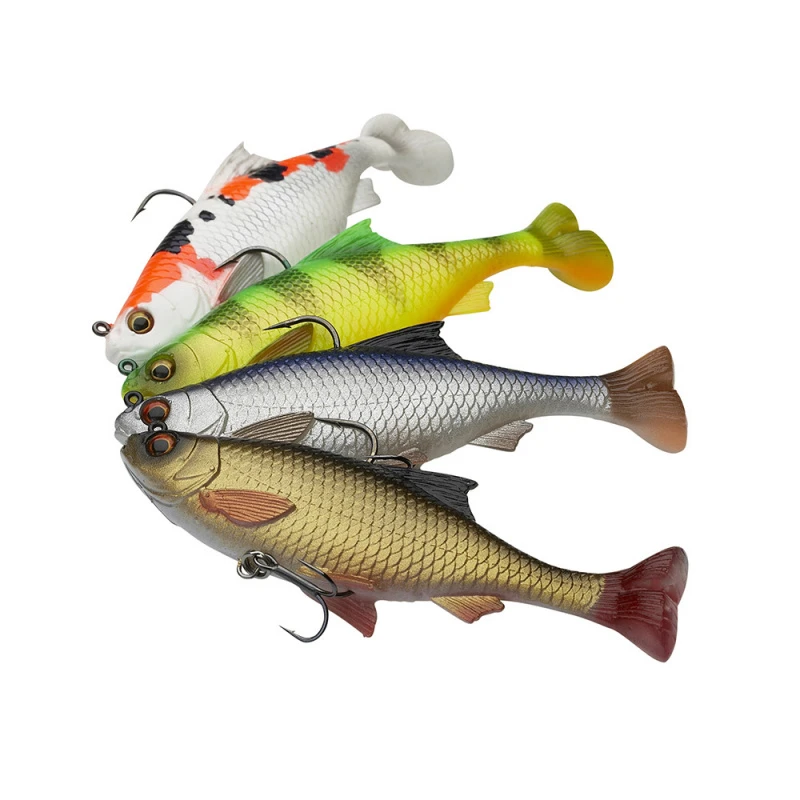 Savage Gear 3D Pulse Tail Roach 10cm 17.5g (2-pack) 4 Savage Gear 3D Pulse Tail Roach 10cm 17.5g (2-pack) – Bild 2