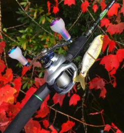 Gomexus Crank Handle Silver/Aurora Knob 10 Gomexus Crank Handle Silver/Aurora Knob -Geschäft Für Angelbedarf BS120TN27TCJ1r 3