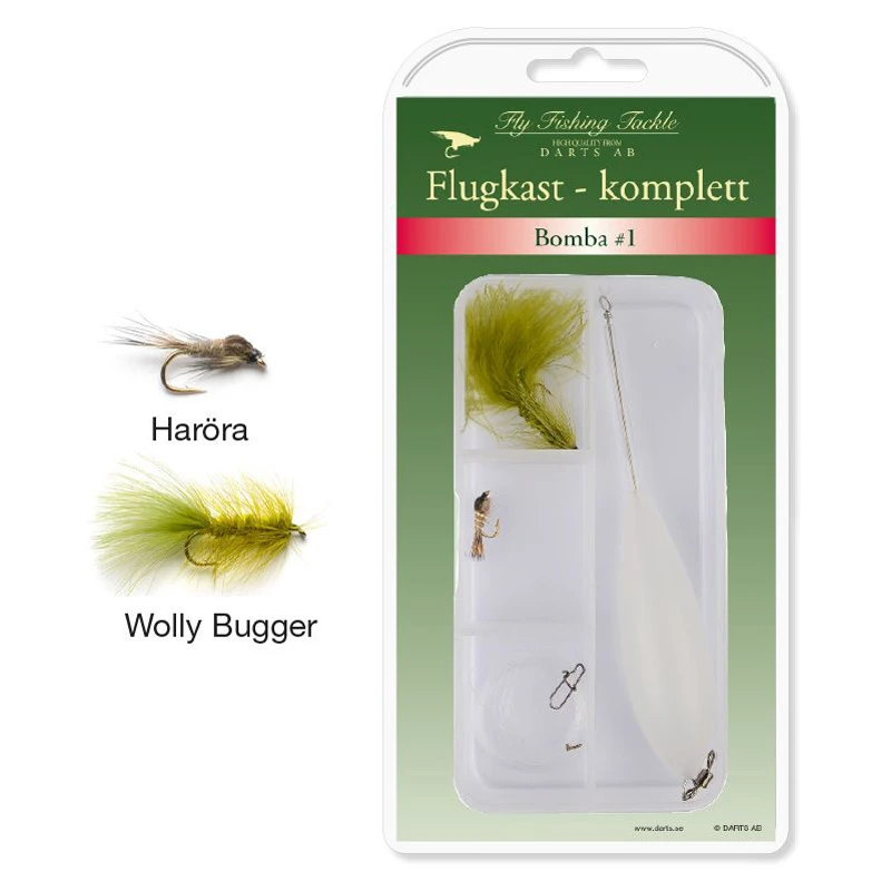 Darts Flugkast Komplett - Bomba 3 Darts Flugkast Komplett - Bomba