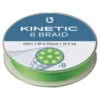 Kinetic 8 Braid 150m Fluo Green -Geschäft Für Angelbedarf F500 023r 1
