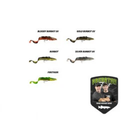Team Savage Gear PredatorFight Köderkit Hecht -Geschäft Für Angelbedarf PF20TSGPIKE1 5